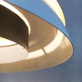 Aluminium Ceiling Lamp by Hans-Agne Jakobsson for Hans-Agne Jakobsson AB Markaryd, 1960s