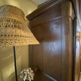 Solid wood wardrobe, country style