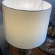 Gold metal lamp