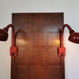 Pair of cobra sconces 1980
