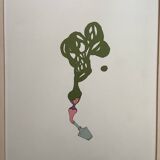 Lithograph "Mermaid" Carin Ellberg