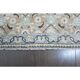 1970s Vintage Persian Handmade Wool Cotton Beige Area Rug 287x384