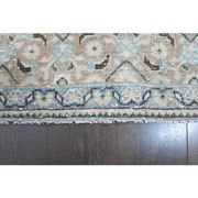 1970s Vintage Persian Handmade Wool Cotton Beige Area Rug 287x384