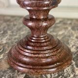 Red griotte marble basin from around 1800.