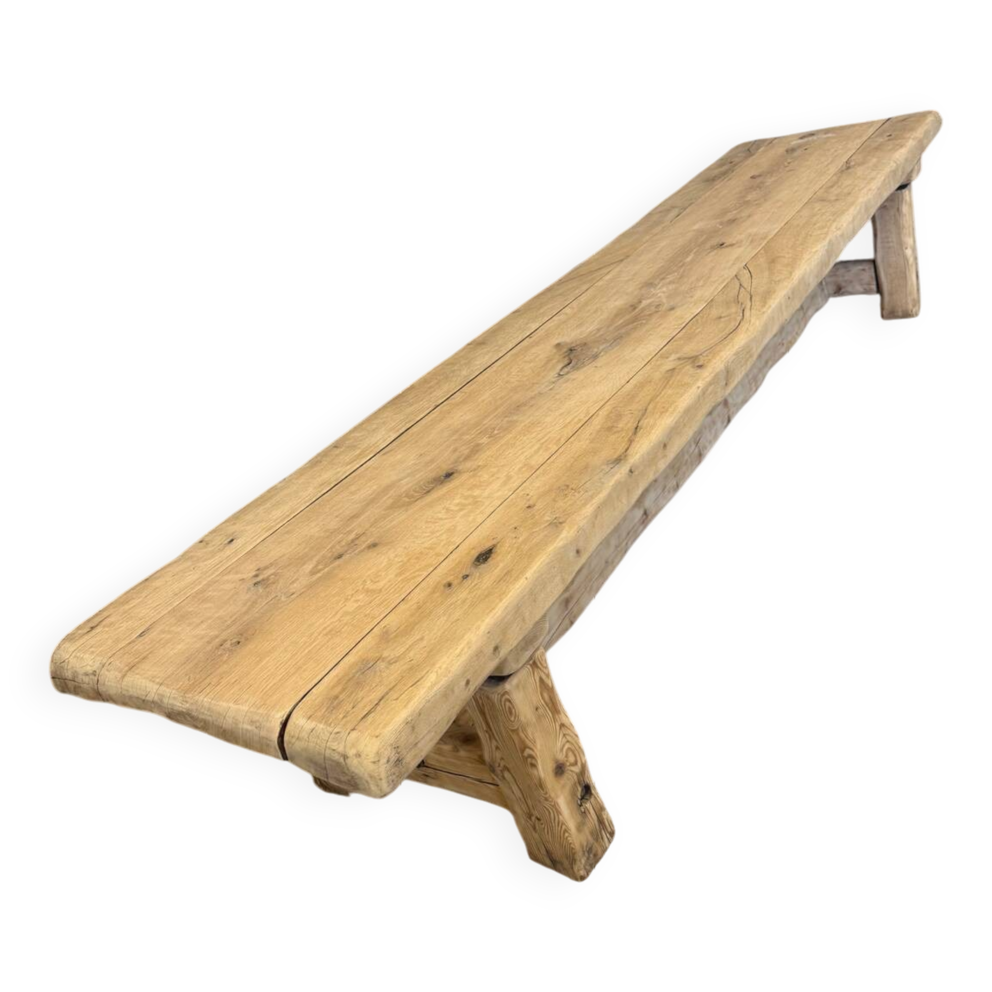 Very large renovated farmhouse table