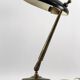Lampe de table Lumi Milano, en laiton et laque du milieu du siècle
