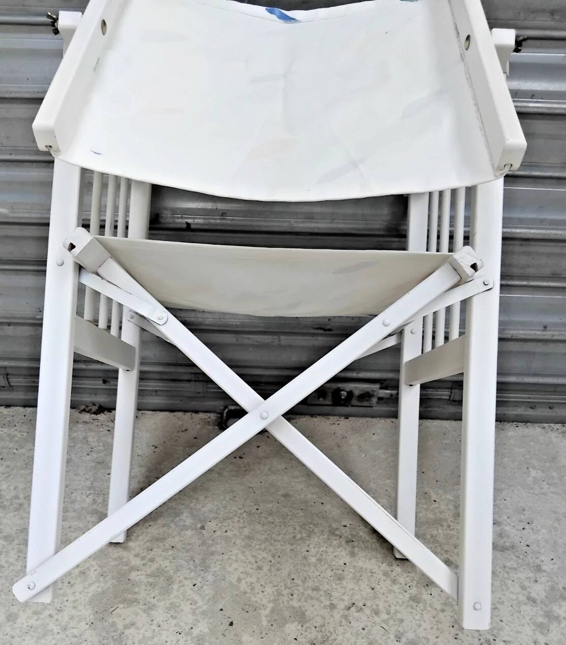 Pair of Vintage Director's Style Folding Armchairs