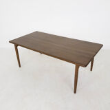 Oak dining table, The Netherlands 1960's