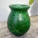 Vallauris 1950 Jordan Foucard vase in green ceramic