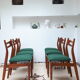 Table style scandinave en teck années 60 Baumann