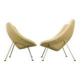 Set of Vintage Oyster Chairs by Pierre Paulin for Artifort, 1960s