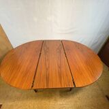 Mid Century Retro Teak Round Extending Dining Table by Nathan 1960–1970