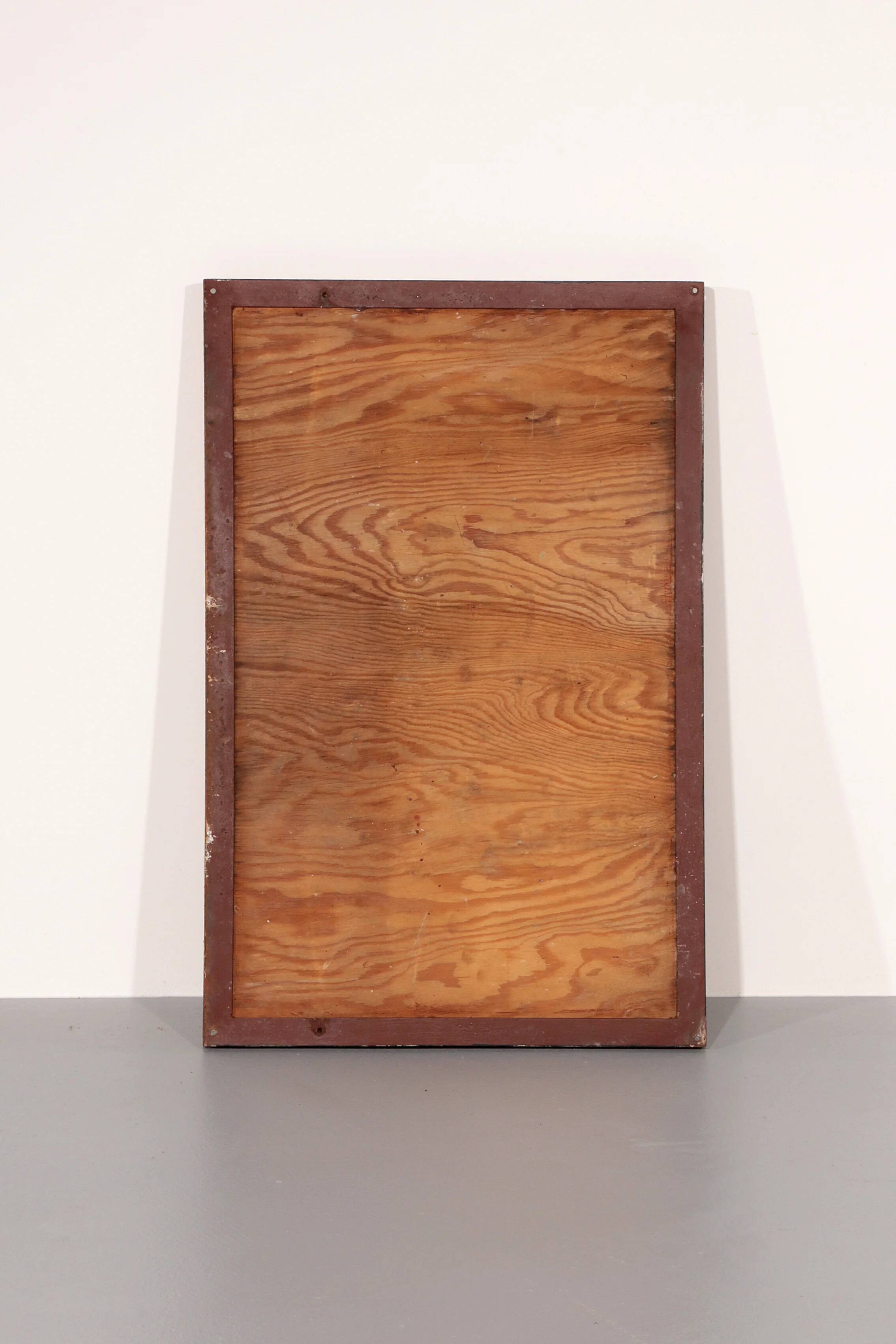 Very rare and large wall tile from Tue Poulsen 1970