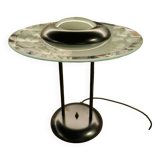 UFO table lamp, postmodern, Ettore Sottsass style
