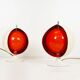 Rare pair of "Eclisse" table lamps by Anvia