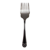 Christofle talisman fish serving fork lacquered China silver-plated metal