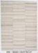 Striped Pattern Brown & Cream Vintage Kilim Rug, 220x300Cm