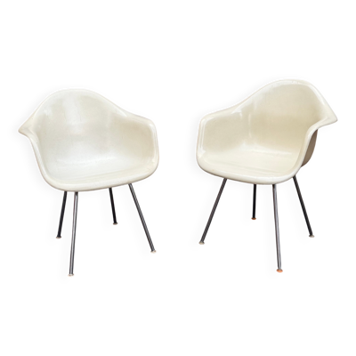 Paire de Fauteuil DAX - Charles & Ray Eames