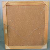 Astri Ekengren-Larsson, Swedish Modern Landscape, 1960s, Oil on Panel, Framed