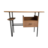 Modernist office with caisson, metal tubular structure, 1950