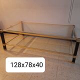 2 Vintage design coffee tables Pierre Vandel