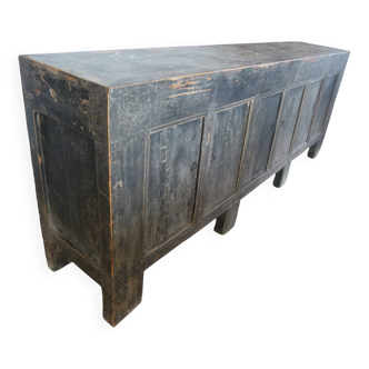 Enfilades en bois patine debut 20ème