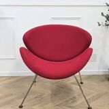 Orange slice red armchair