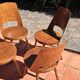 Chaises baumann mondor vintage années 60