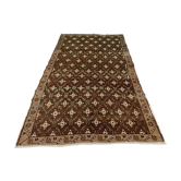 Tapis turc vintage 250x157 cm shabby tapis en détresse large