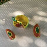 Pepper and mustard salt shaker set