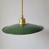 Enamelled sheet metal suspension