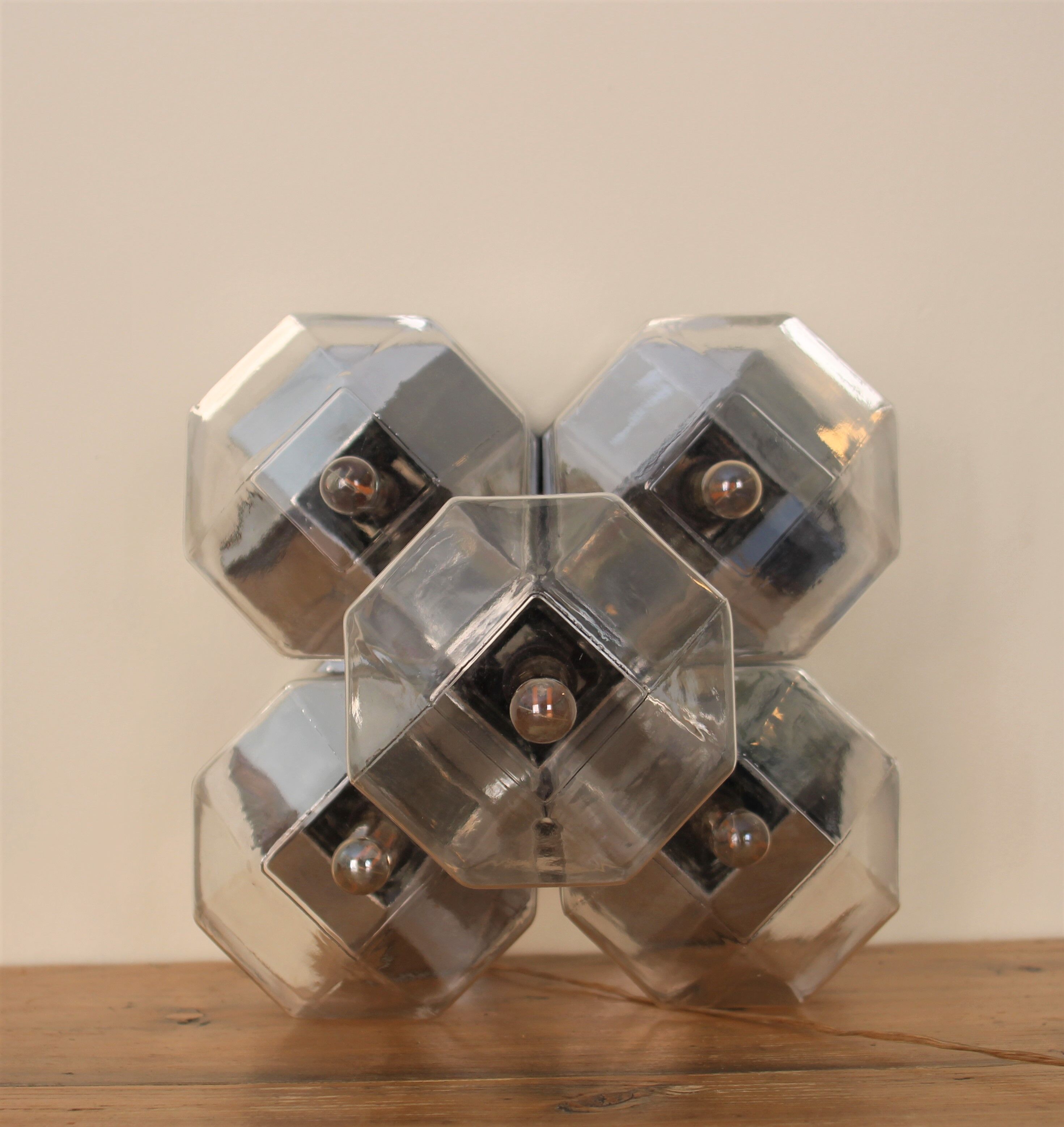 Applique par Motoko Ishi pour Staff Lights années 1970