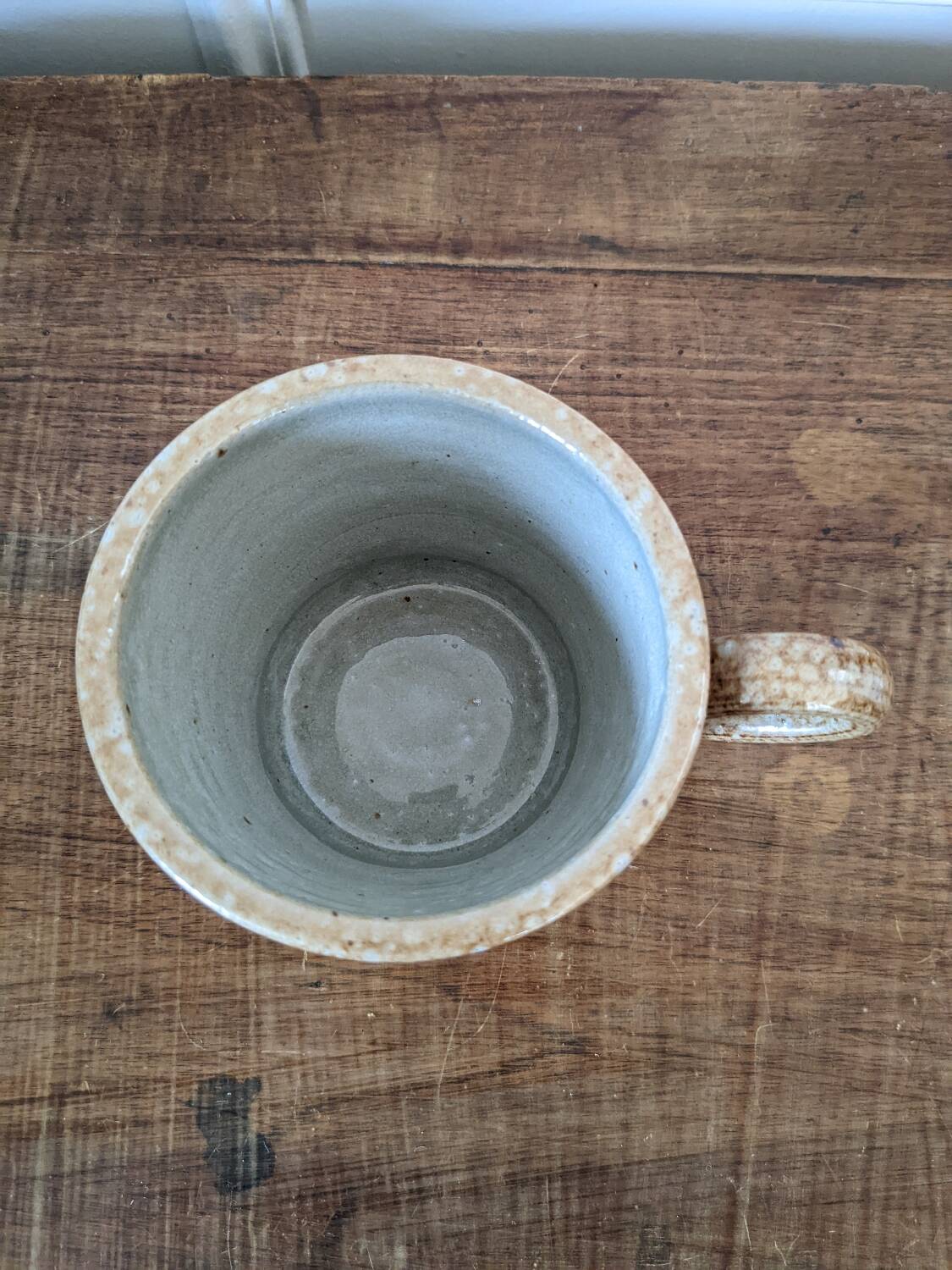 Large stoneware mug