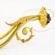 Victorian period brass floral wall