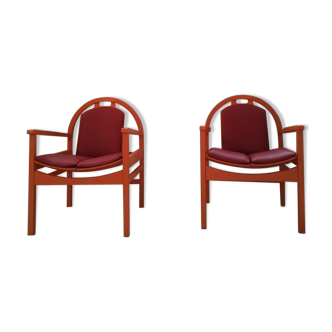 Pair of armchairs baumann