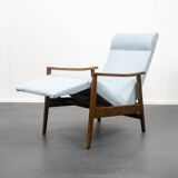 Fauteuil relax, vintage années 50, refait à neuf