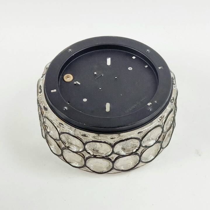 Mid-Century Glass Ceiling Light from Limburg, Germany, 1960s
