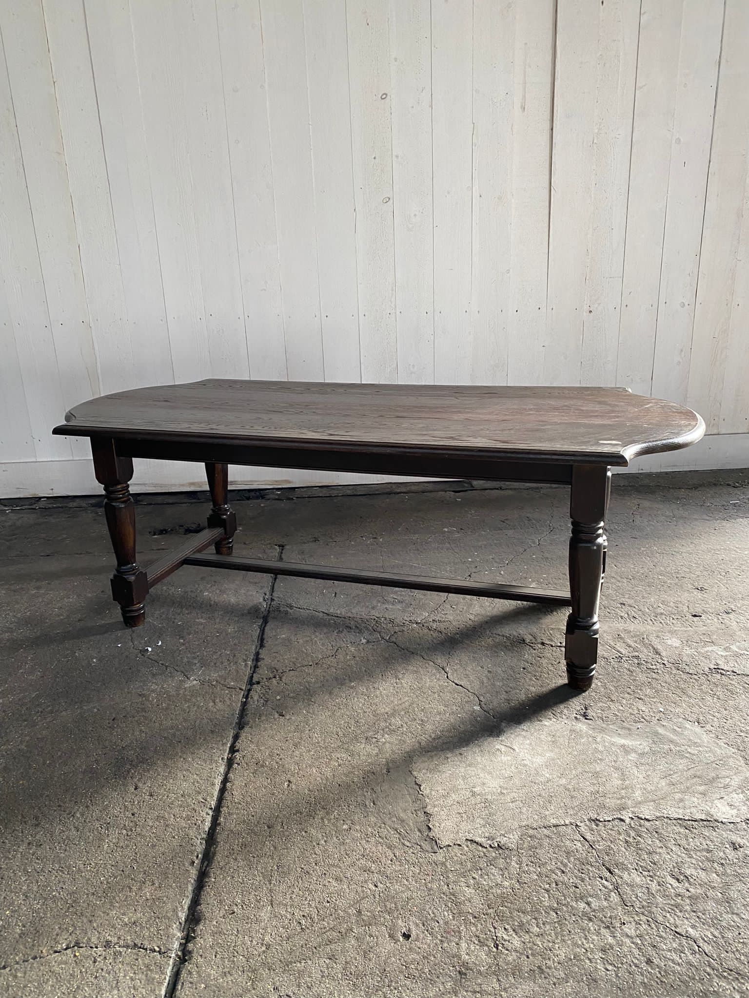 Oak farmhouse table