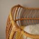 Vintage rattan crib