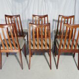 Six scandinavian g Plan teak chairs