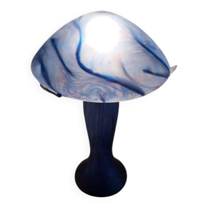 Lampe champignon vintage - verre