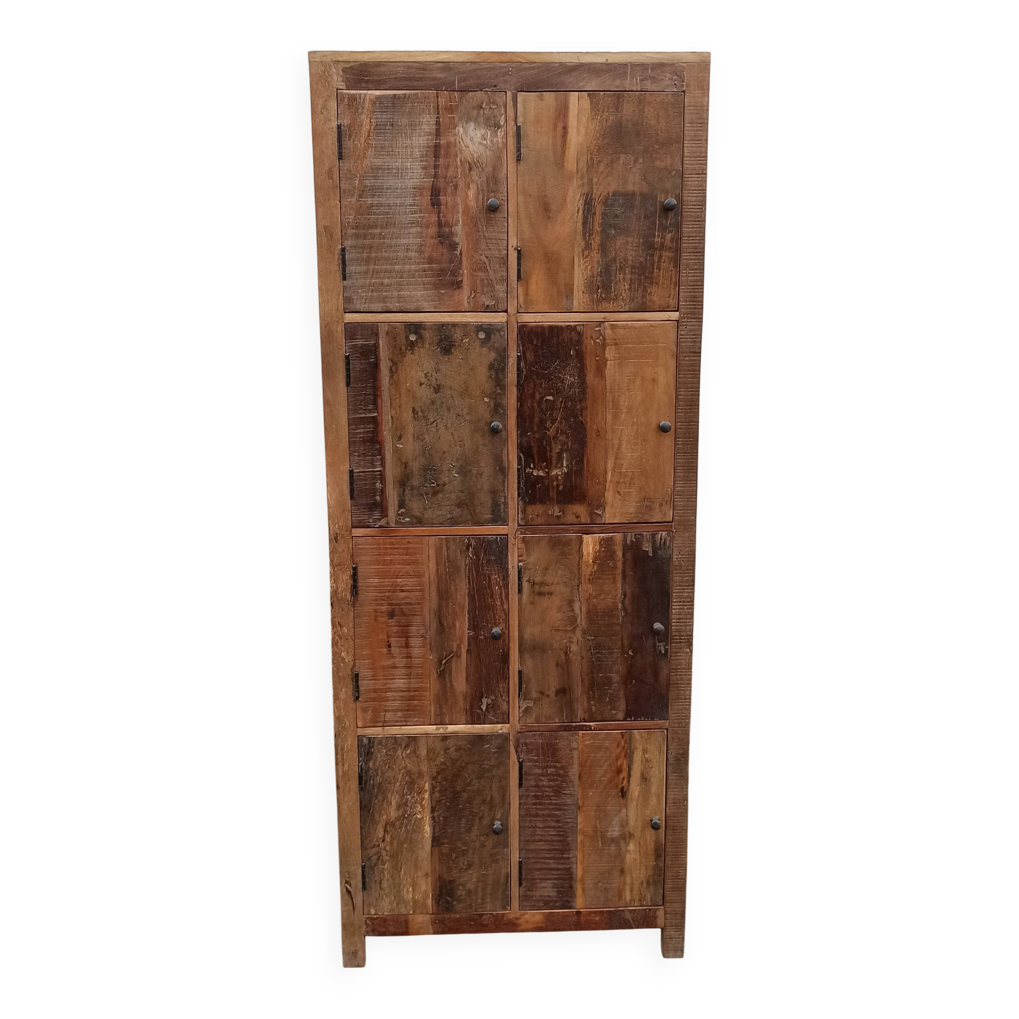 8-door wardrobe in old wood