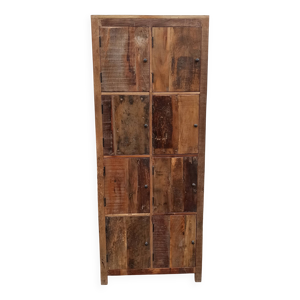 Armoire 8 portes en bois