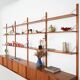 Teak modular shelving by Kjell Riise, Norway, 1960s