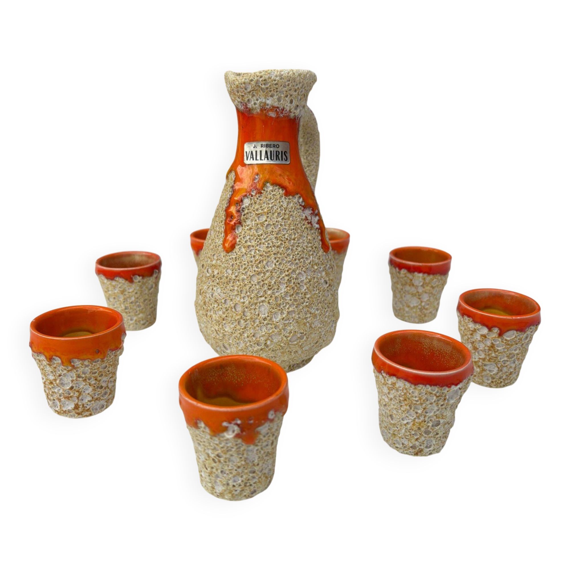 Vallauris liqueur service