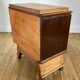 Bedside table in orm magnifying glass art deco 30s