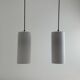 Pair of antique opaline suspensions 1970 vintage