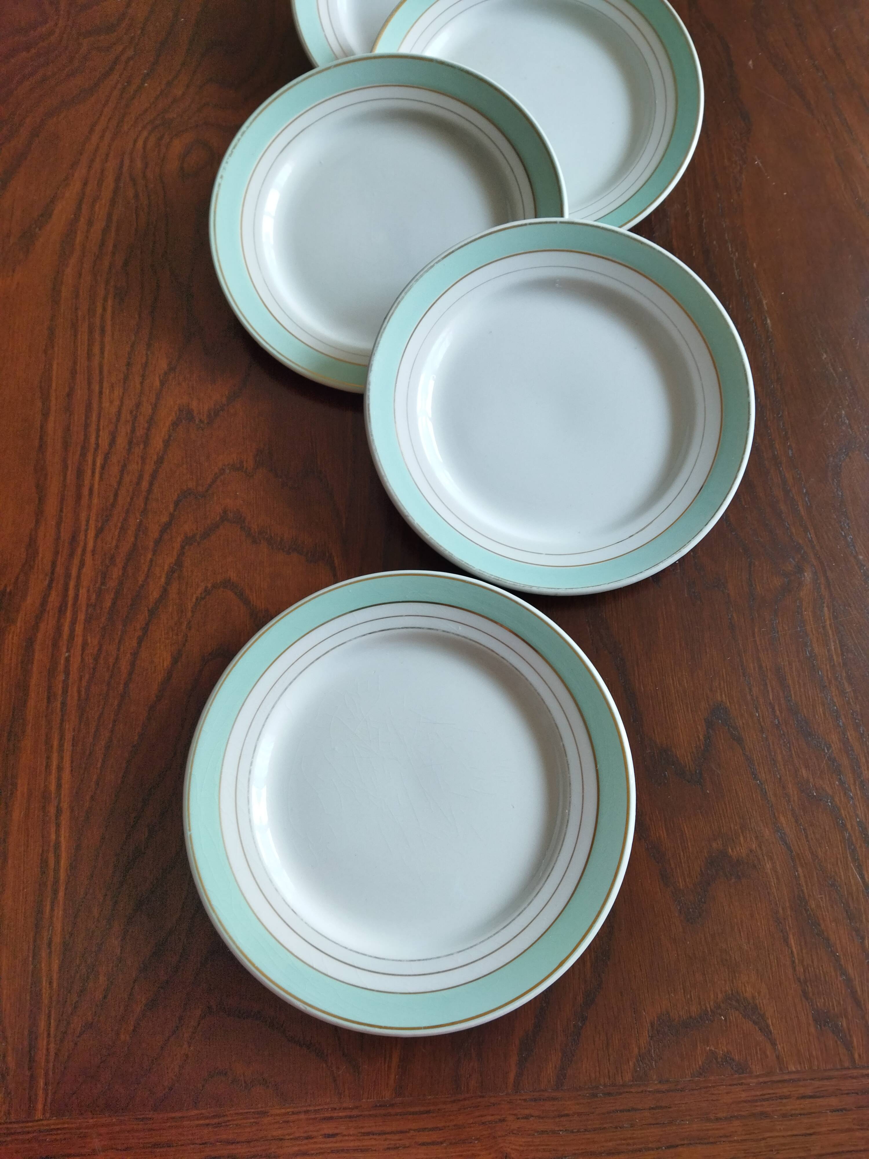 5 Lunéville dessert plates
