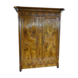 19th century walnut cabinet