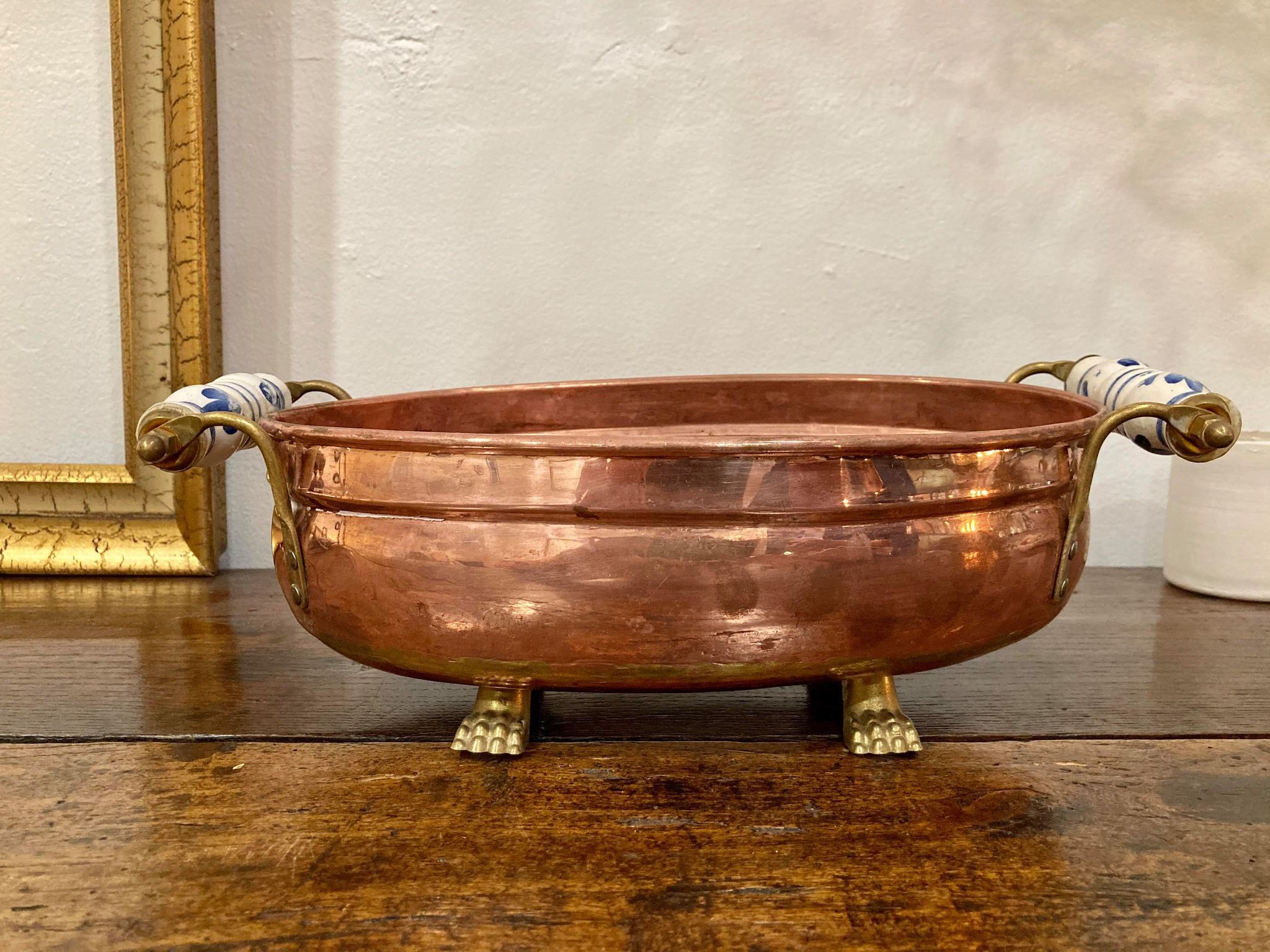 Lot of 3 copper decoration containers